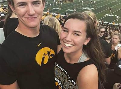 Mollie Tibbetts with boyfriend